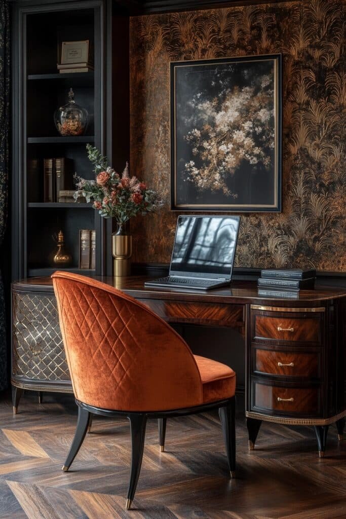 Art Deco Inspired Corner Space