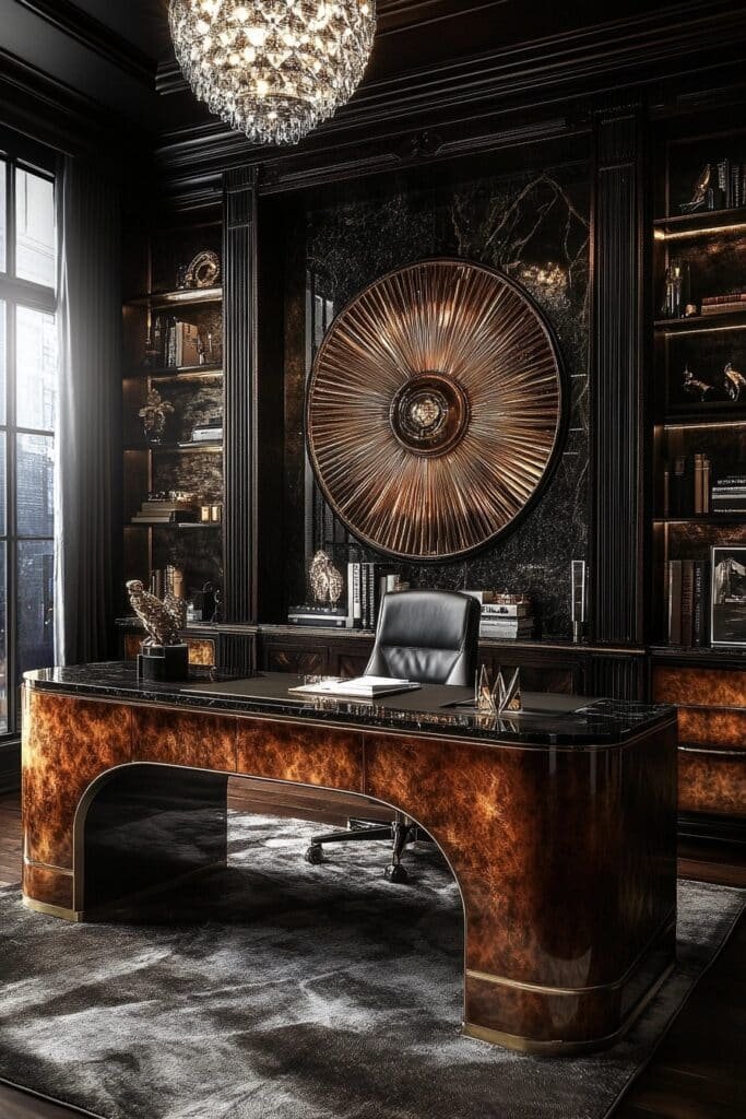 Art Deco Loft Office