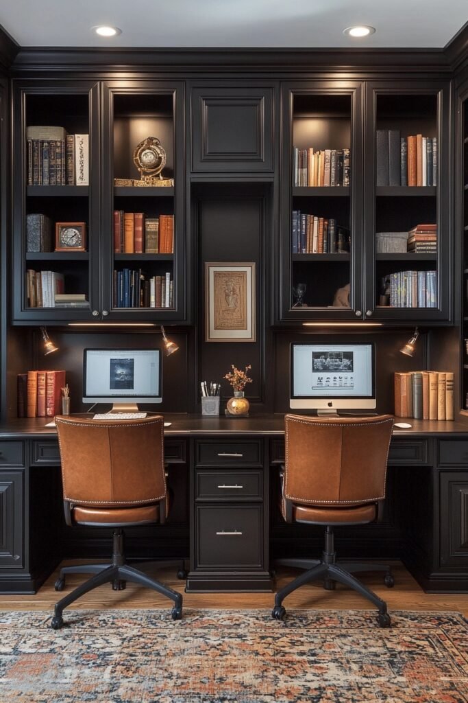 Closet to Shared Office Conversion