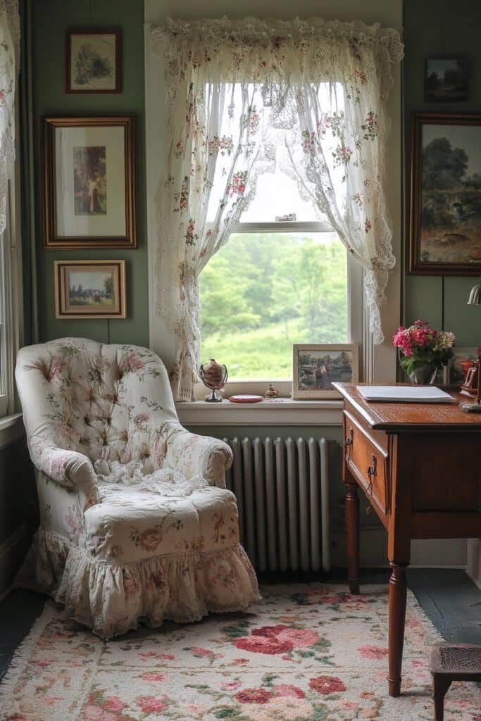 Cozy Cottage Style Office