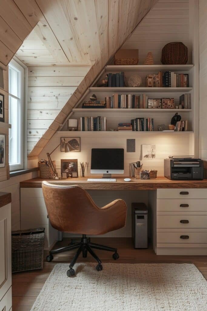Cozy and Compact Loft Office