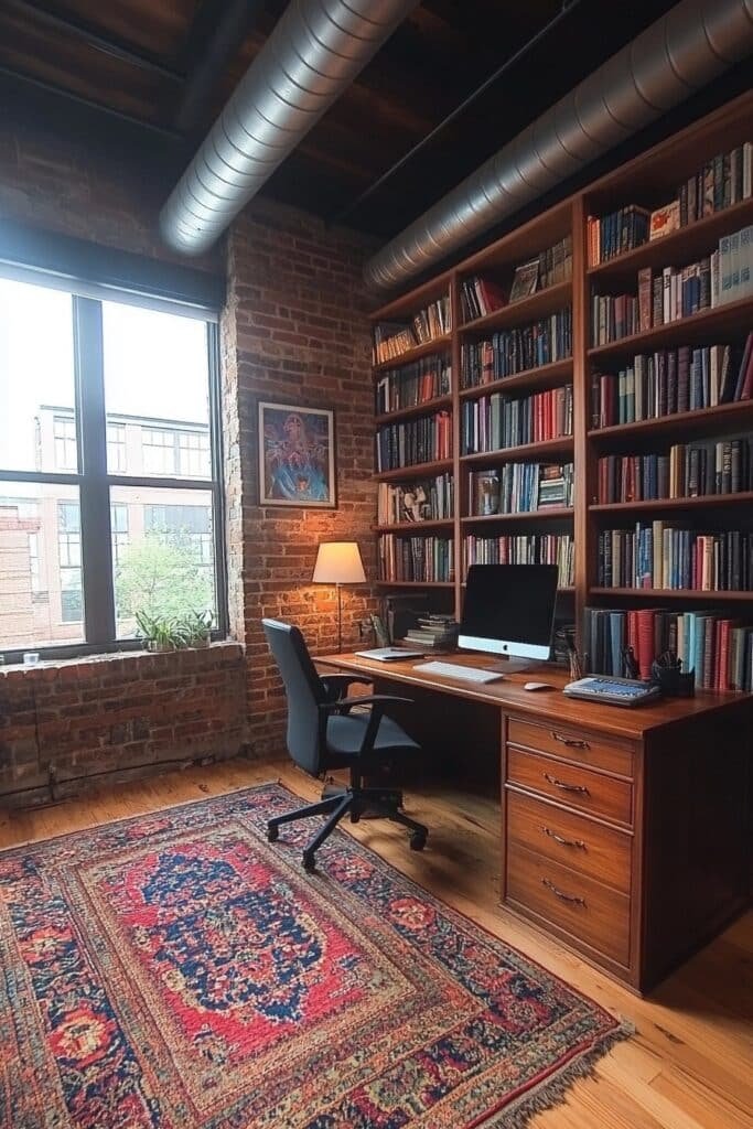 Efficient Space Use Loft Office