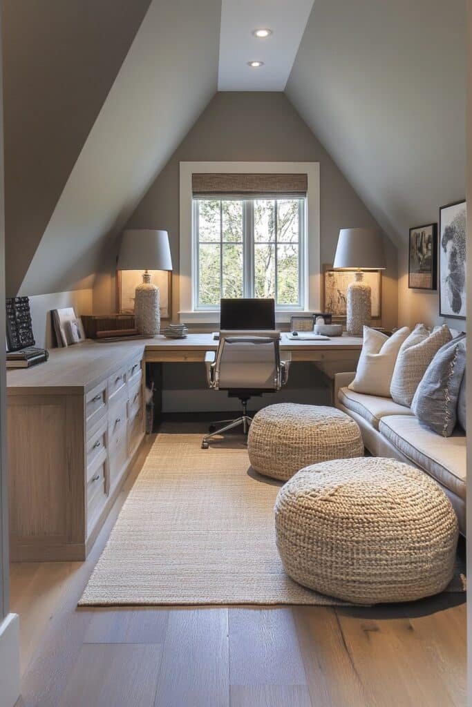 Family-Friendly Loft Office