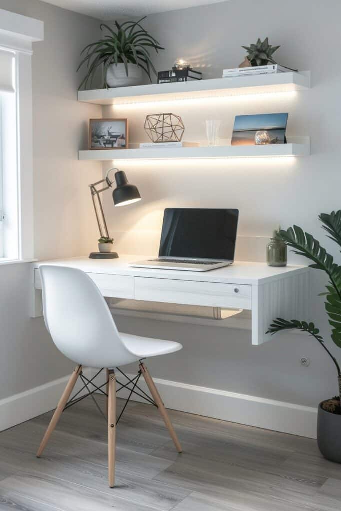 Floating Desk Setup