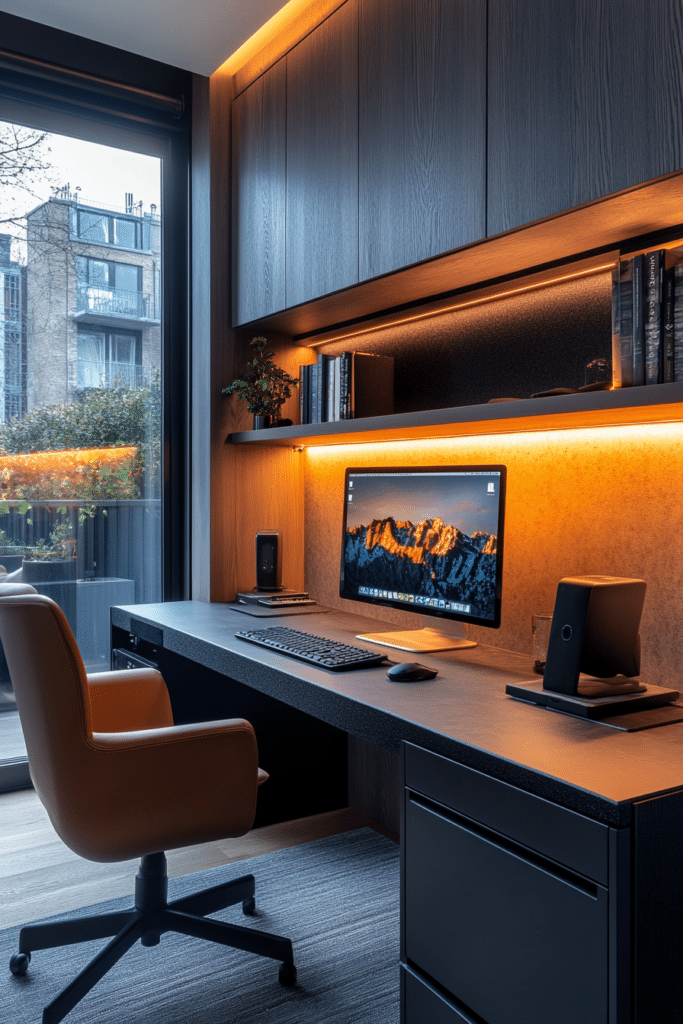 Home Office with Smart Technology
