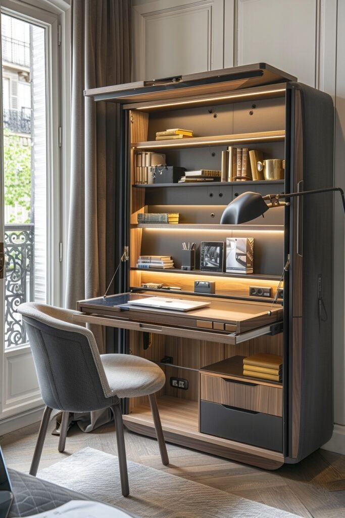 Modular Desk Systems for Tiny Homes