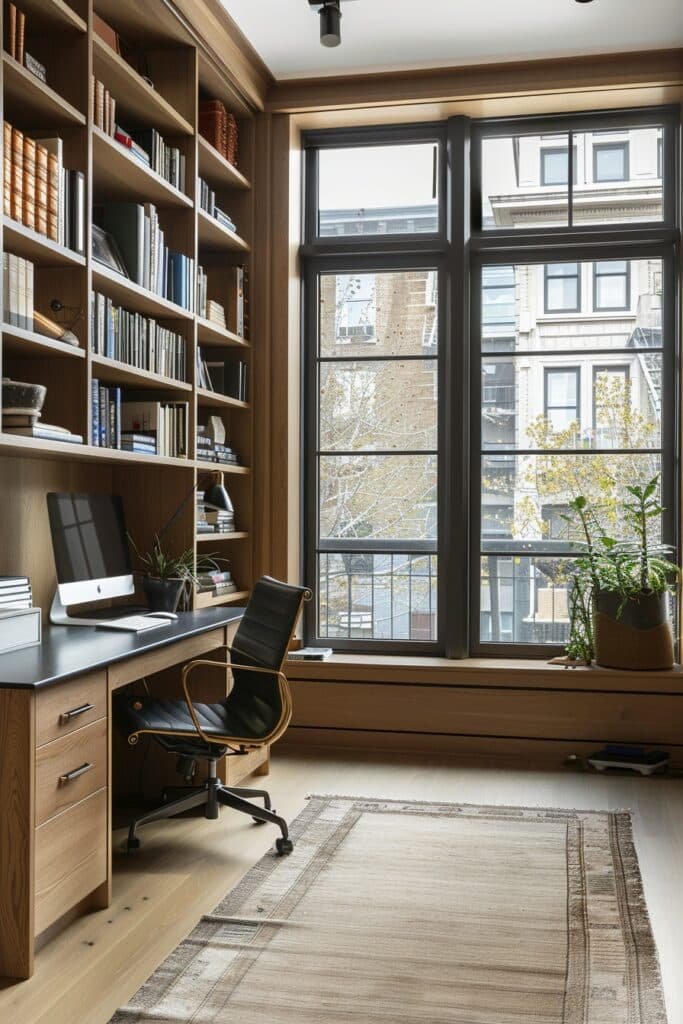Shelving Desk Combo
