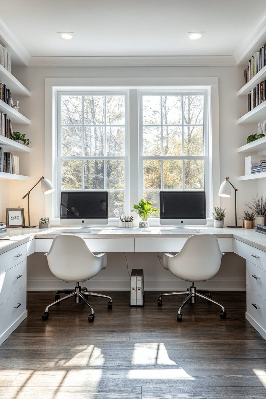29 Home Office for Two People Spaces That Encourage Connection and Comfort