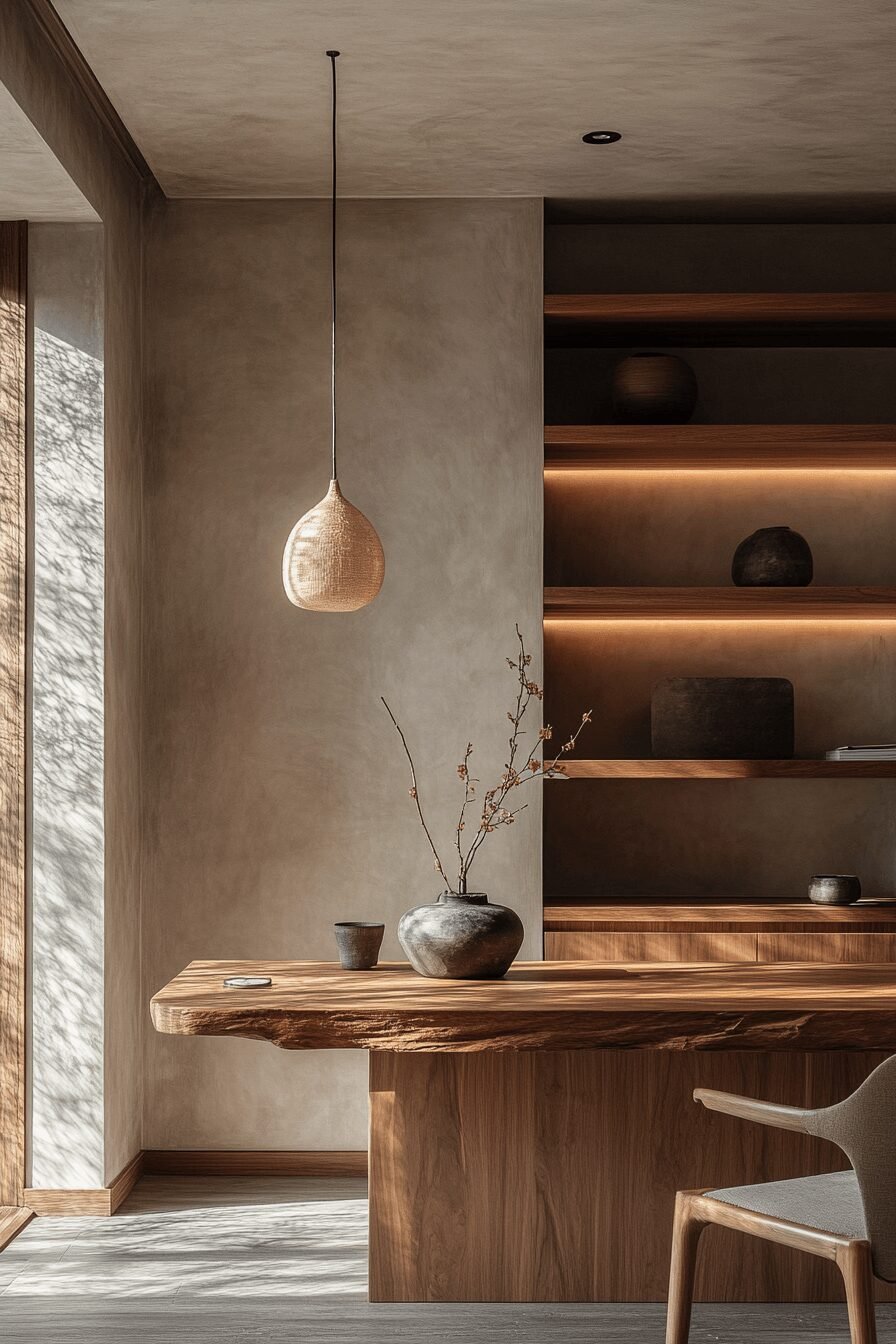 29 Japandi Home Office Ideas to Elevate Your Workday Serenity