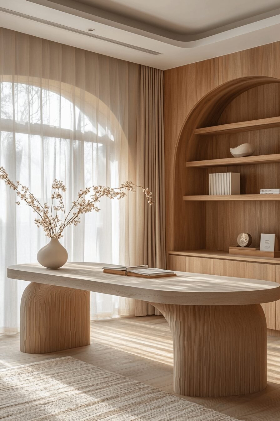 29 Japandi Home Office Ideas to Elevate Your Workday Serenity