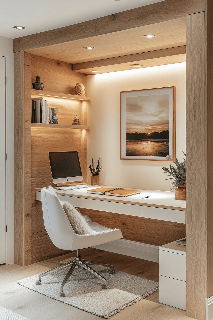 29 Tiny Home Office Designs to Inspire Big Productivity