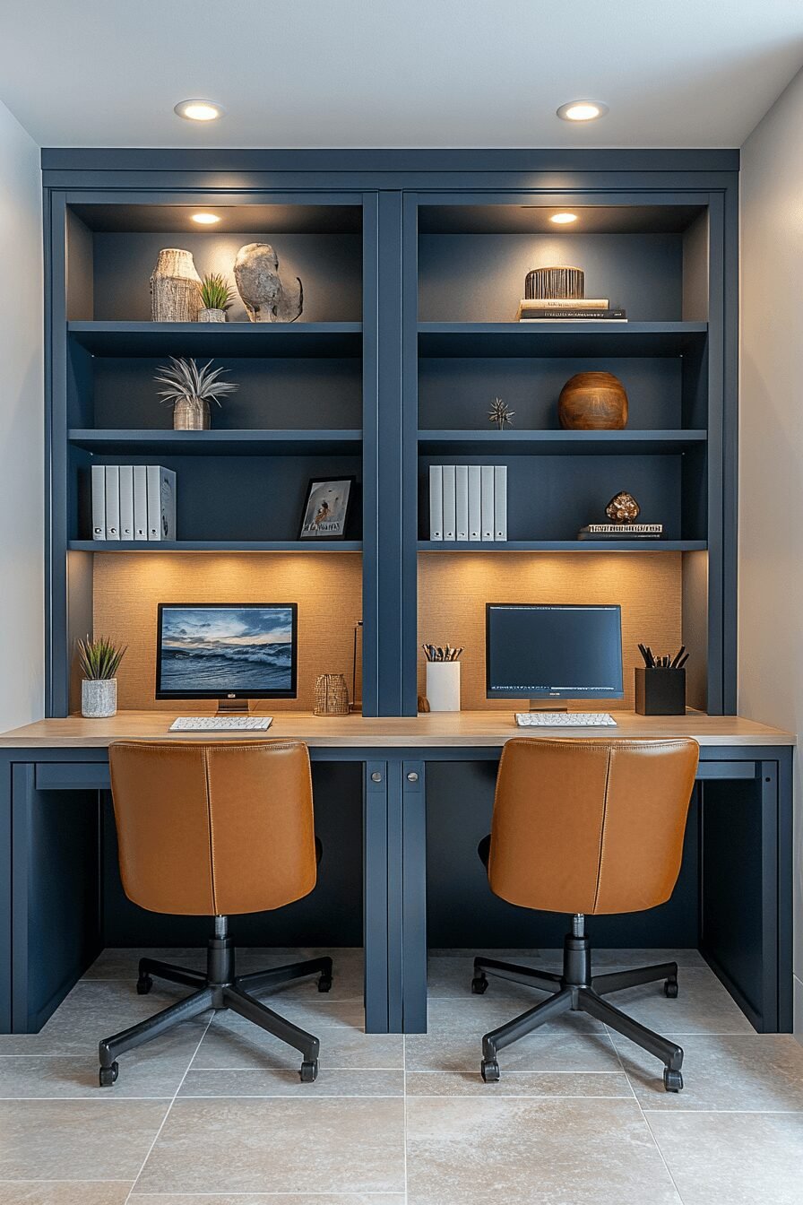 29 Home Office for Two People Spaces That Encourage Connection and Comfort