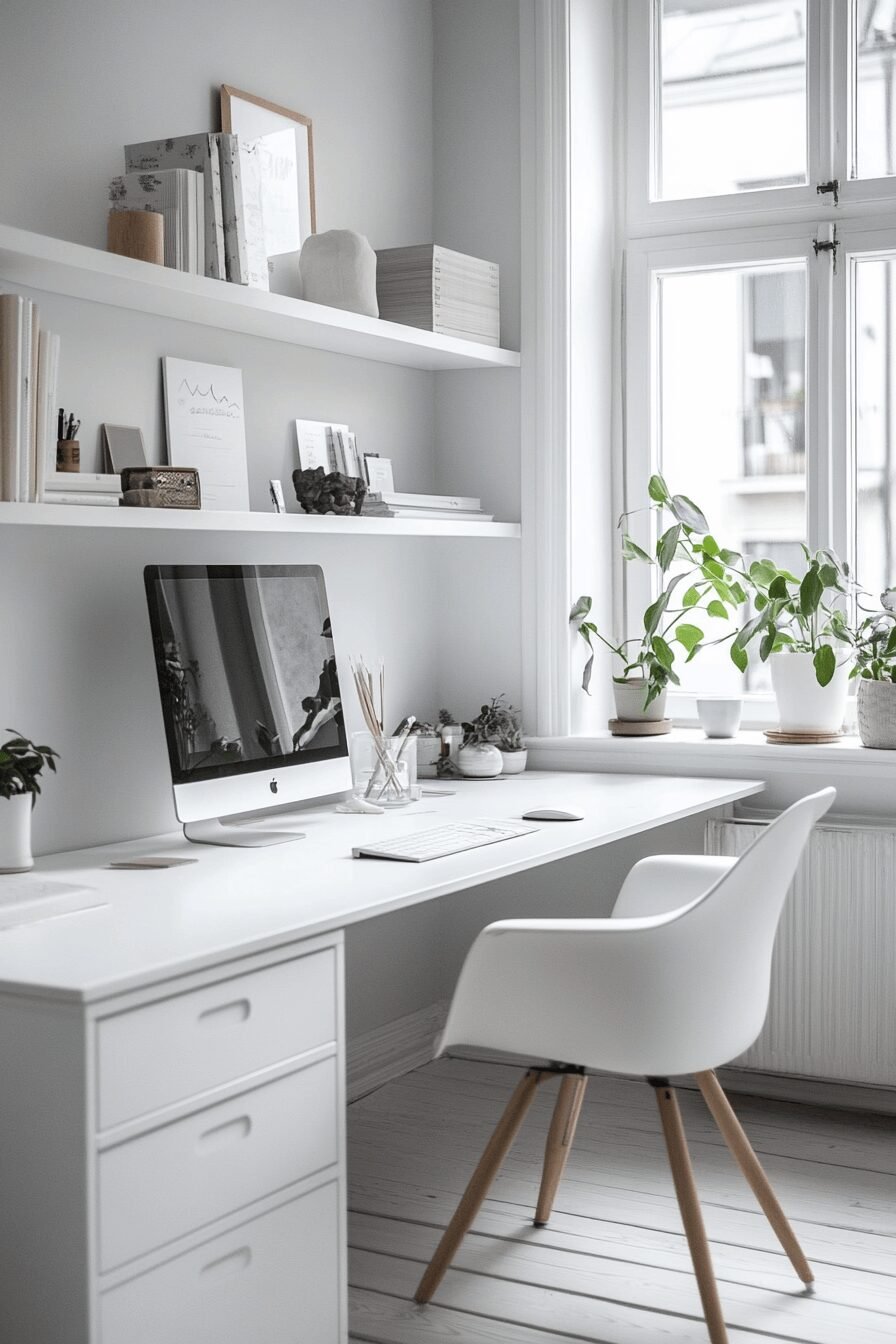 29 Minimalist Home Office Setups That Spark Creativity and Calm