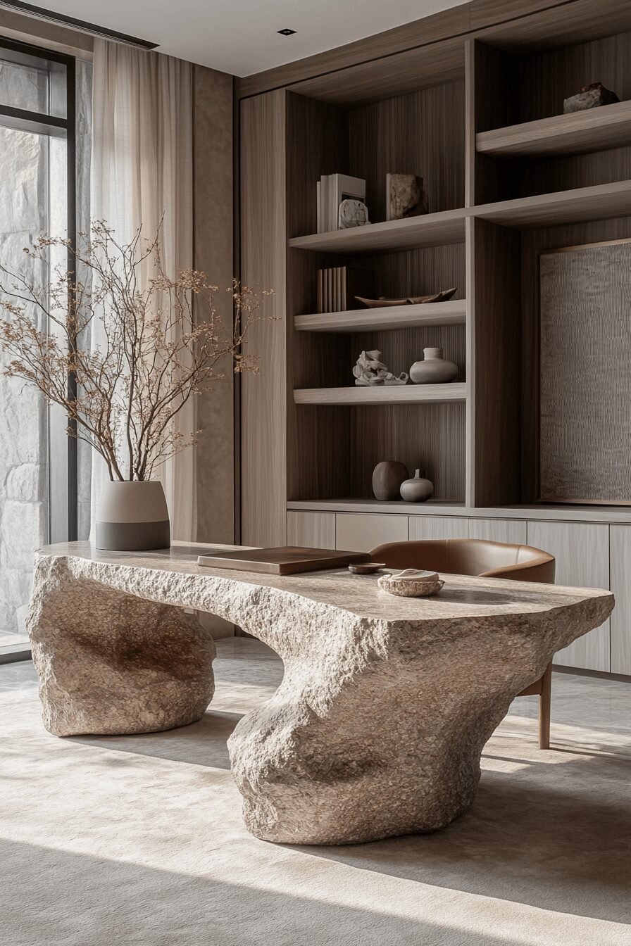 29 Japandi Home Office Ideas to Elevate Your Workday Serenity