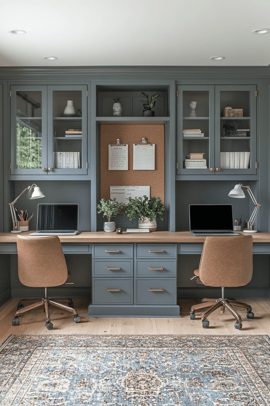 29 Home Office for Two People Spaces That Encourage Connection and Comfort