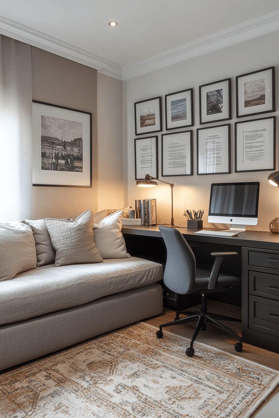 29 Home Office Guest Room Combo Designs with Dual-Purpose Style