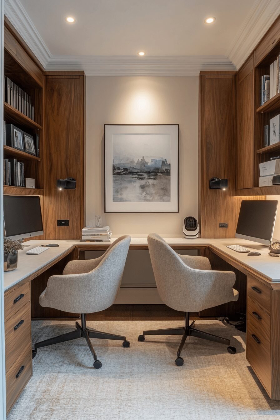 29 Home Office for Two People Spaces That Encourage Connection and Comfort