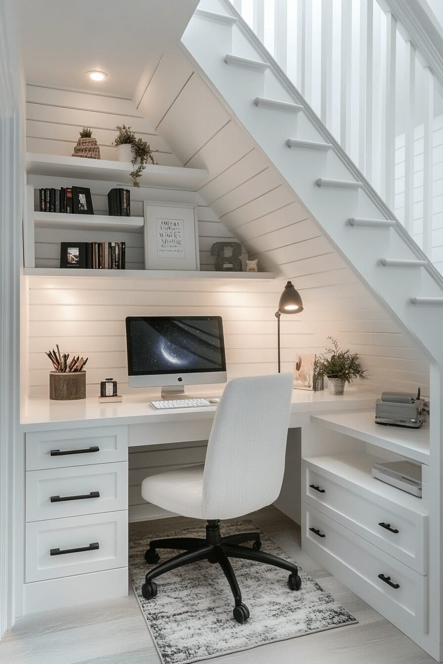 29 White Office Inspo Makeovers to Upgrade Your Workflow