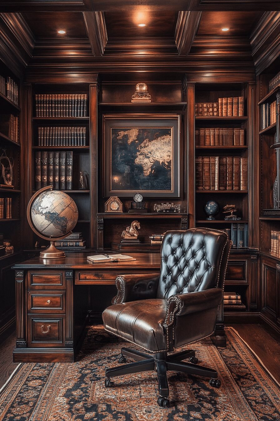 29 Vintage Home Office Styles That Blend Nostalgia with Productivity