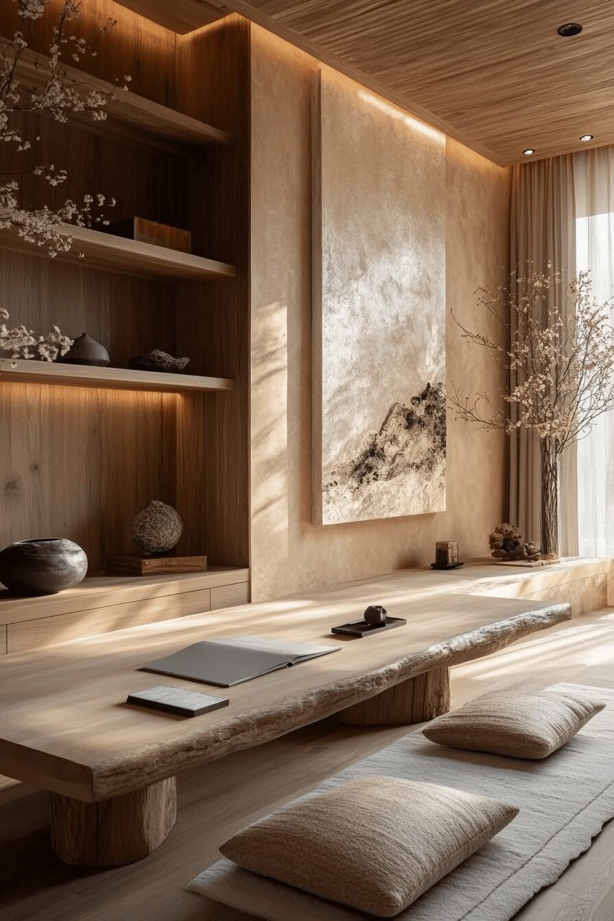 29 Japandi Home Office Ideas to Elevate Your Workday Serenity