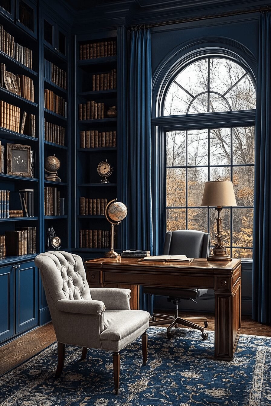 29 Moody Home Office Makeovers That Turn Work into a Mood