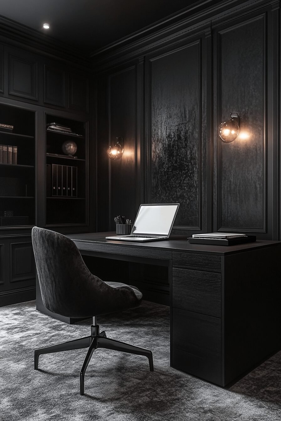 29 Moody Home Office Makeovers That Turn Work into a Mood