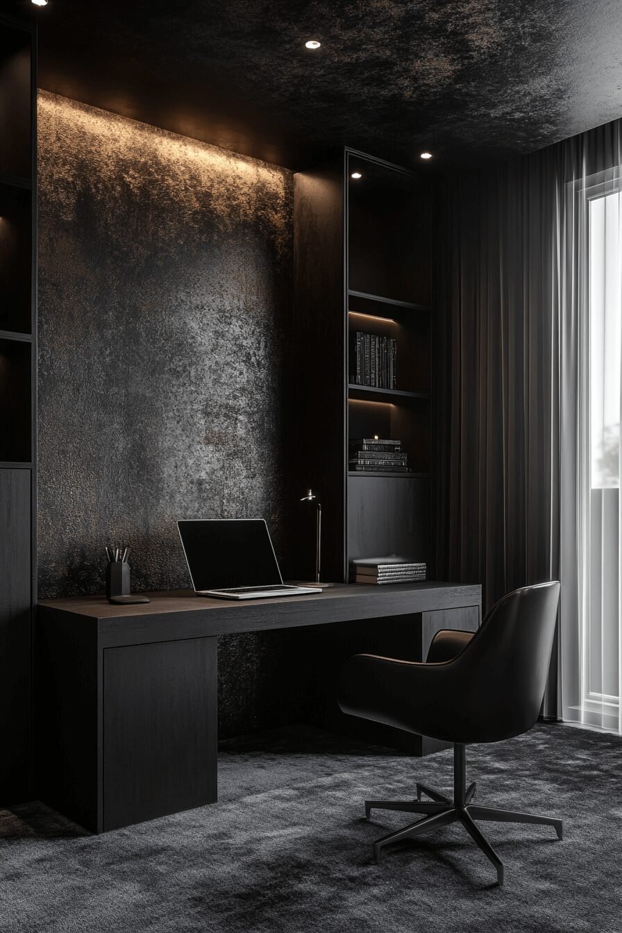 29 Moody Home Office Makeovers That Turn Work into a Mood