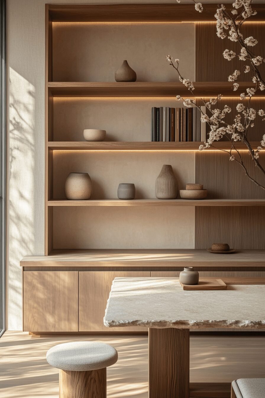29 Japandi Home Office Ideas to Elevate Your Workday Serenity