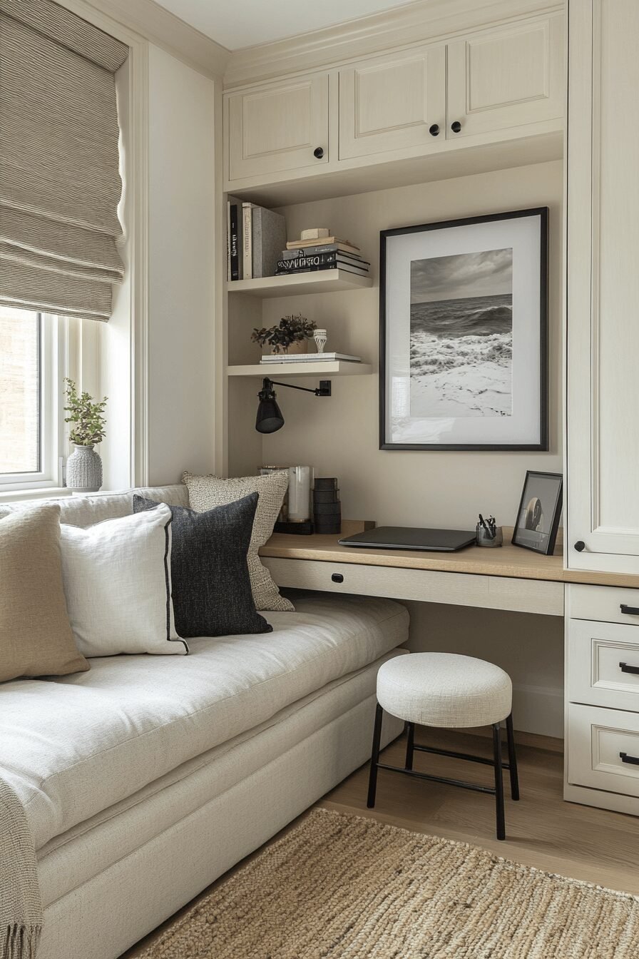 29 Home Office Guest Room Combo Designs with Dual-Purpose Style