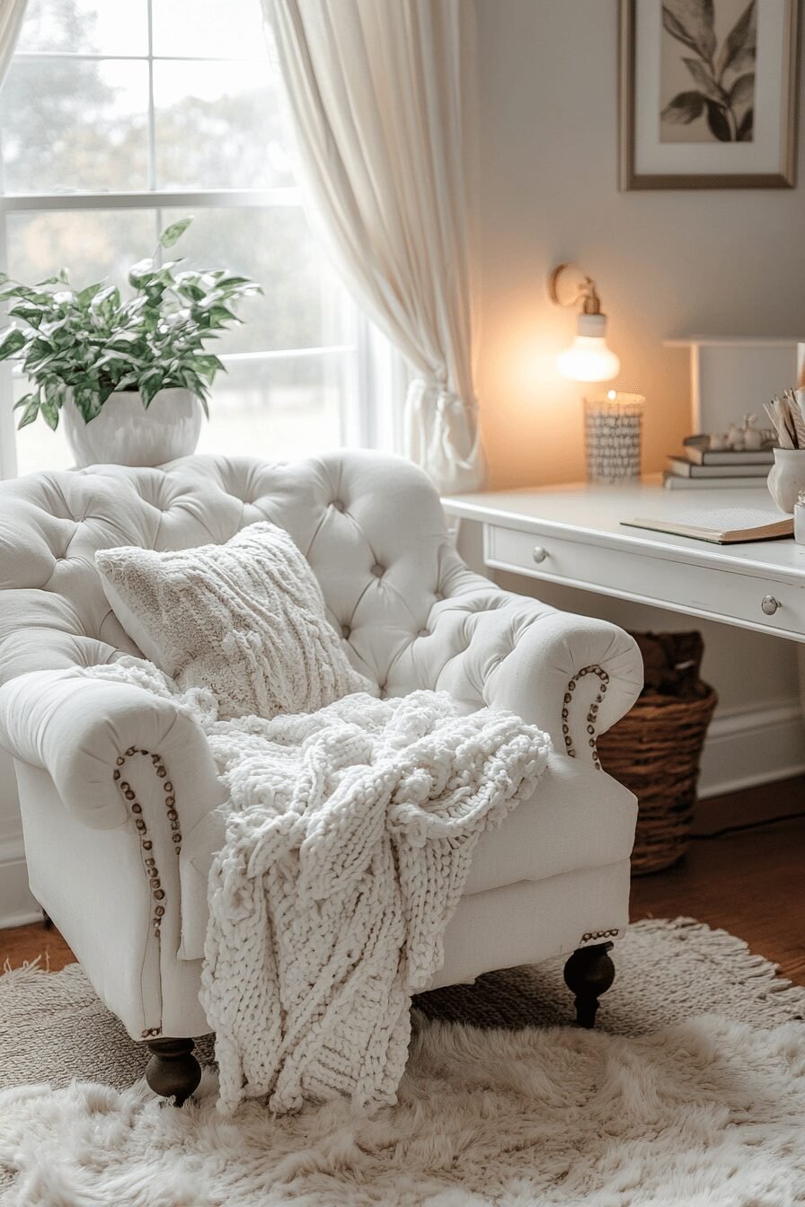 29 White Office Inspo Makeovers to Upgrade Your Workflow
