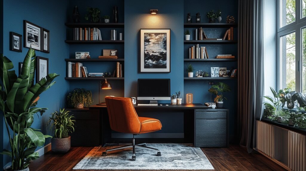 moody home office