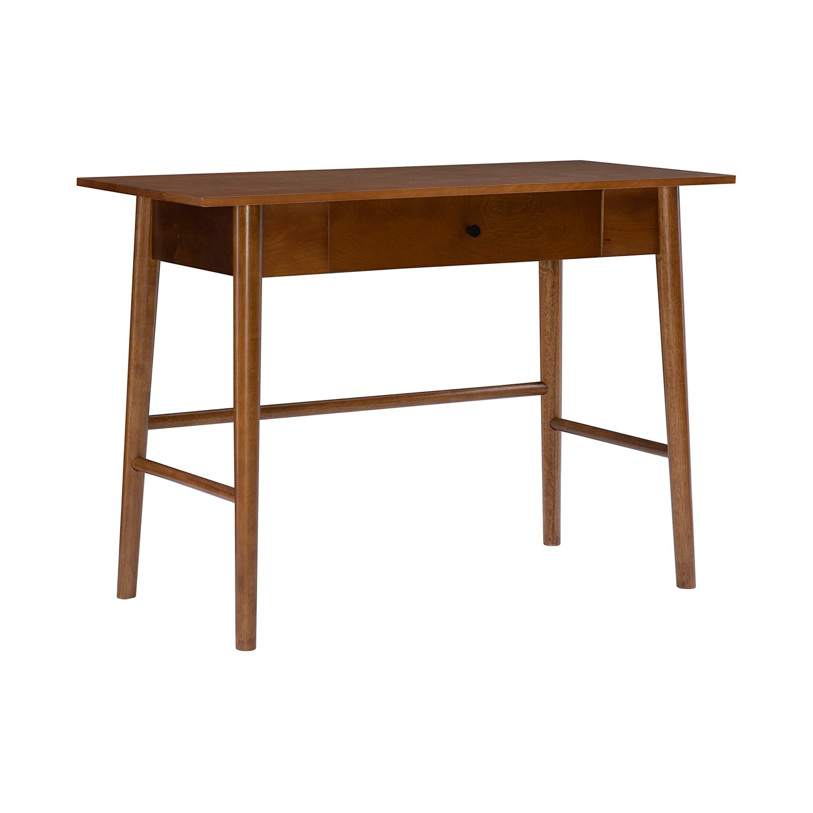 Linon Melissa Mid-Century Walnut Desk