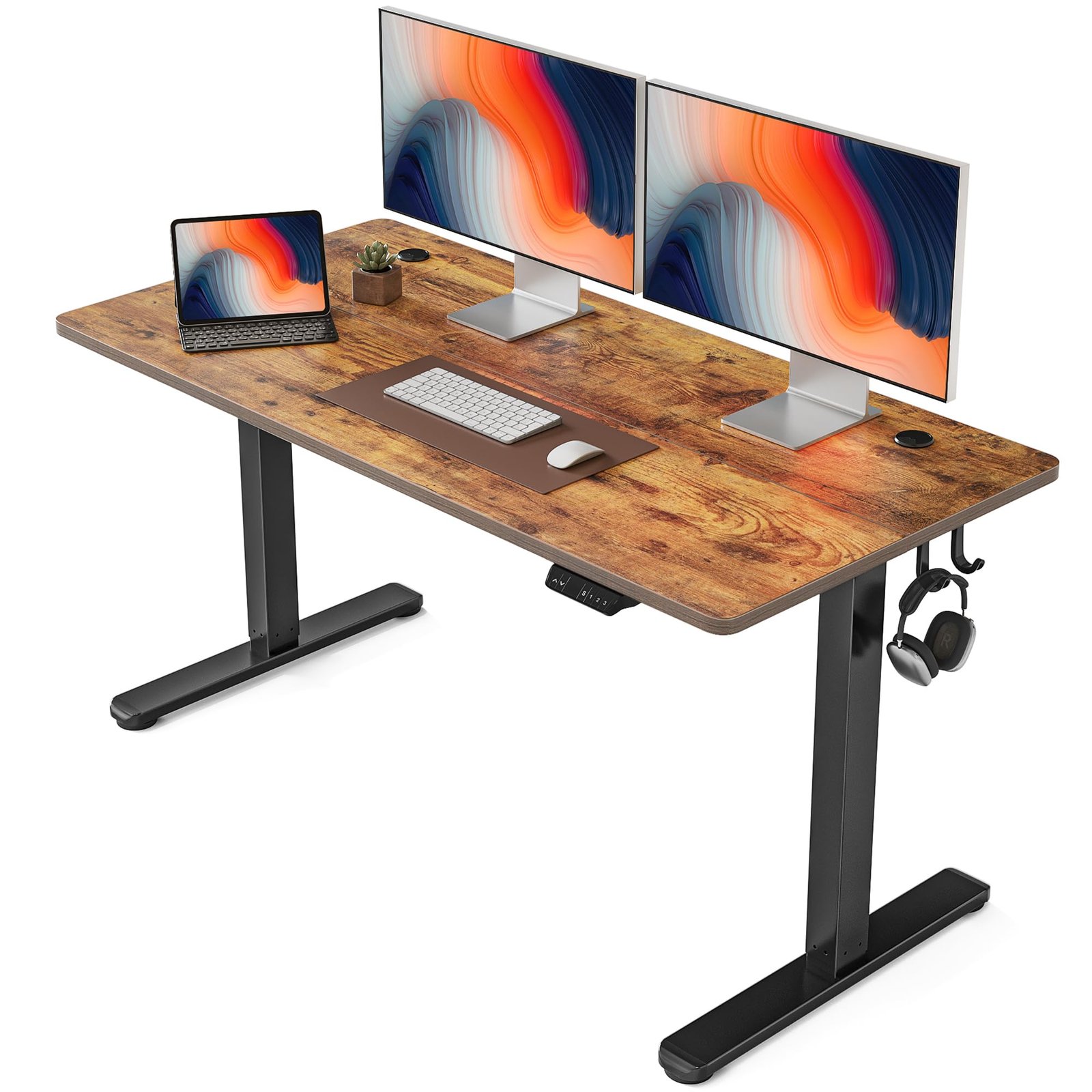 FEZIBO Height Adjustable Electric Standing Desk