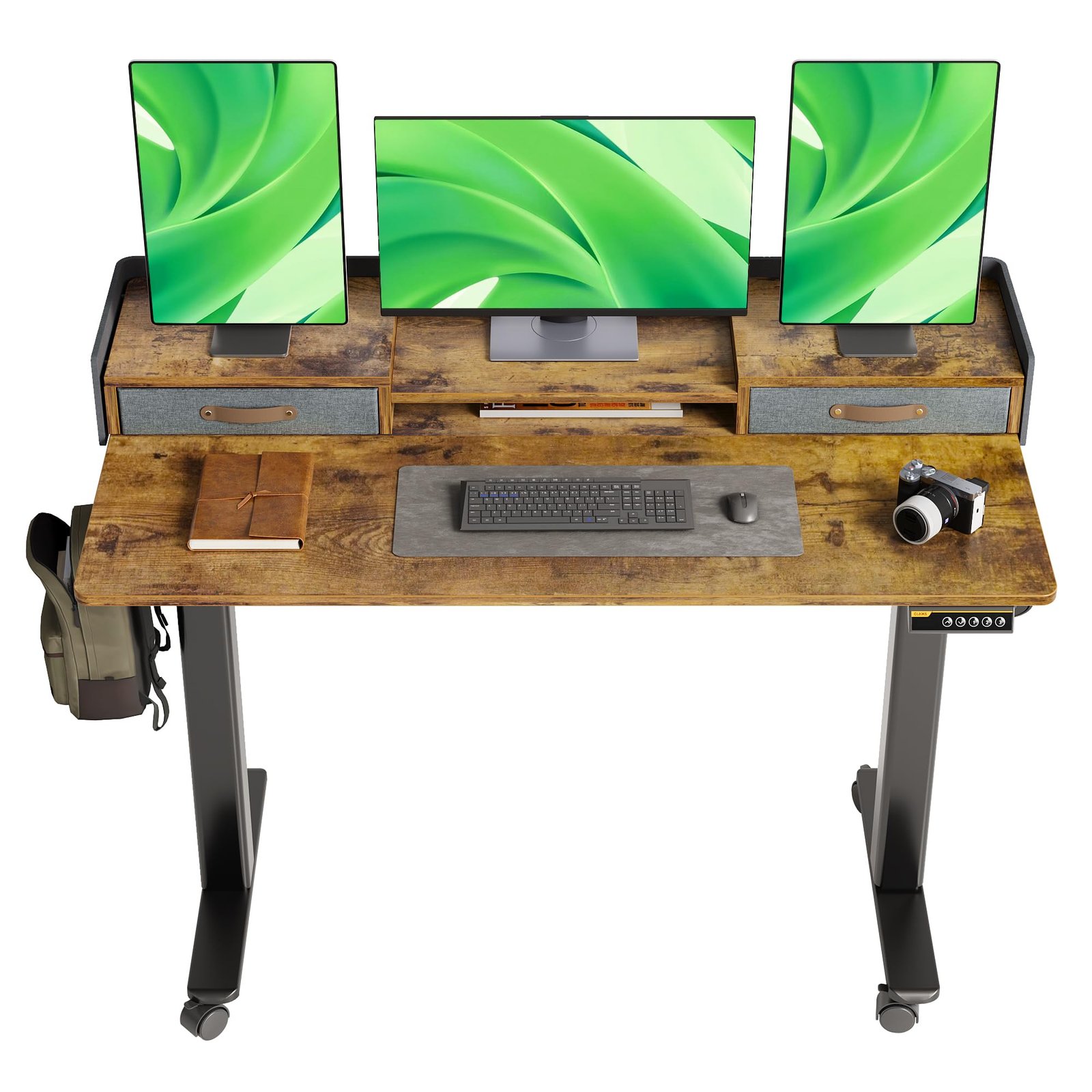 Claiks Standing Desk with Drawers