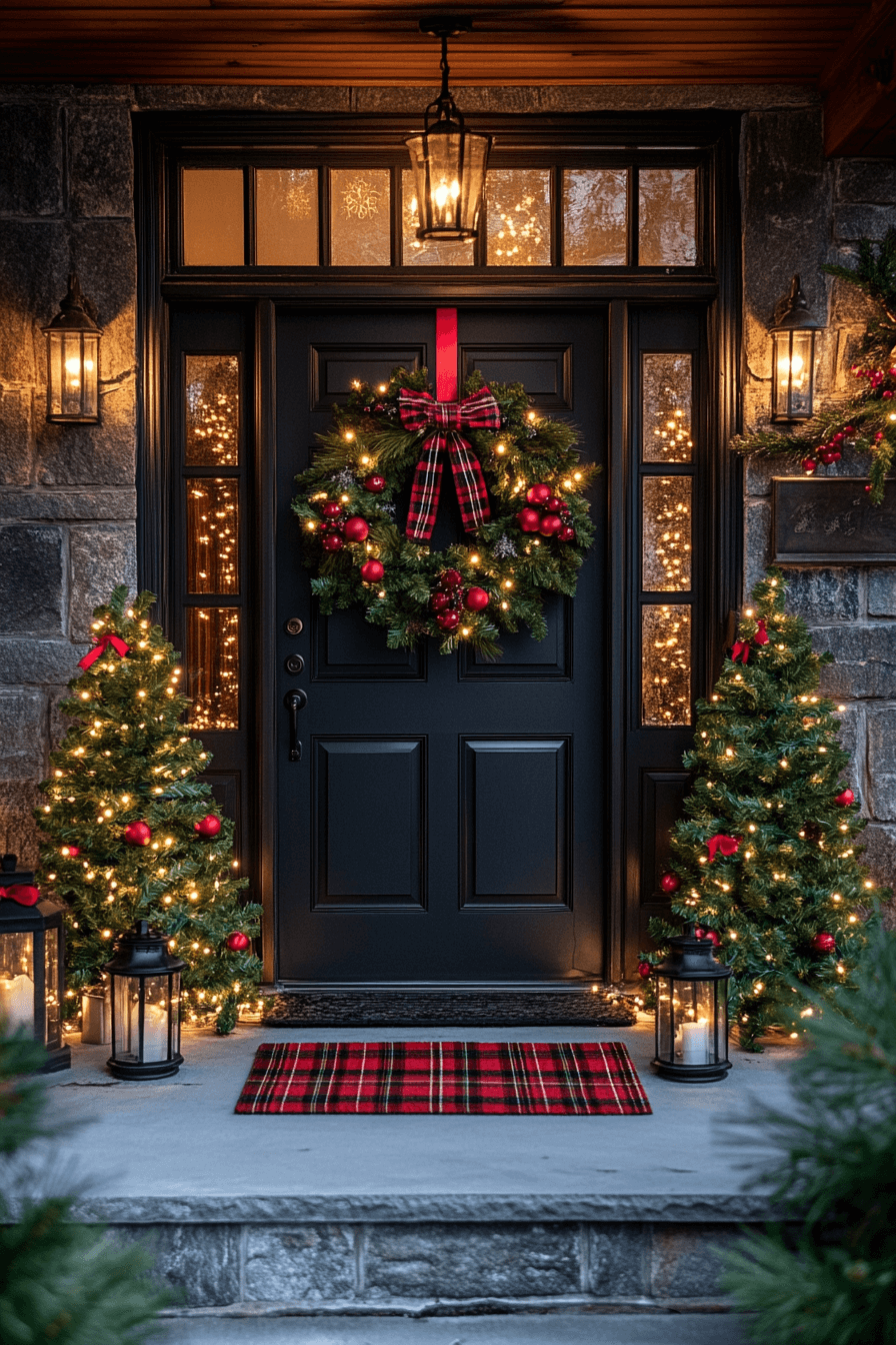25 Christmas Porch Decor Ideas to Bring Joy to Your Entryway