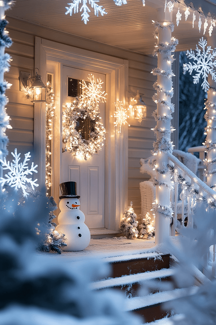 25 Christmas Porch Decor Ideas to Bring Joy to Your Entryway