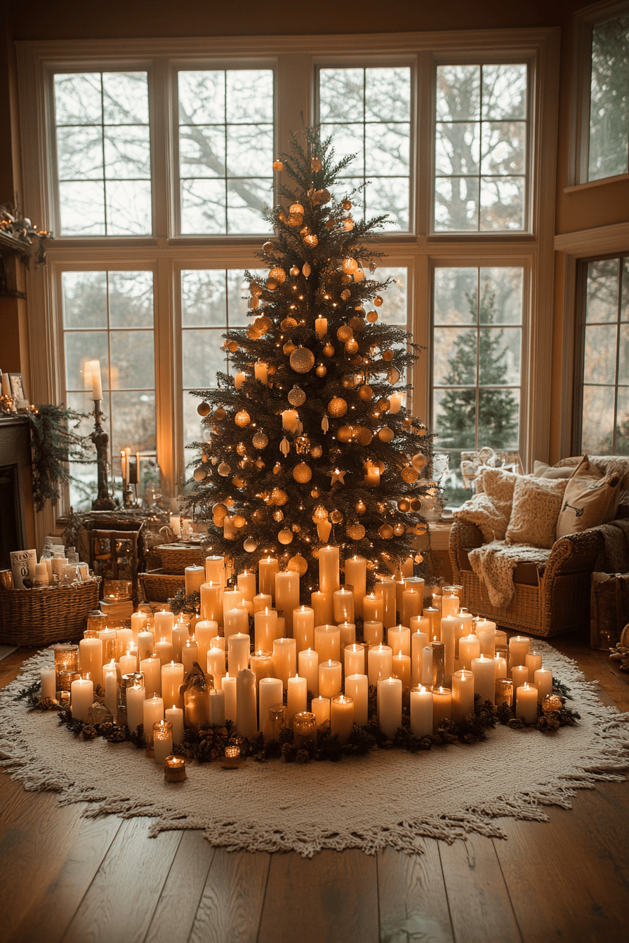 25 Christmas Candle Decor Ideas for a Happy Holiday Setting