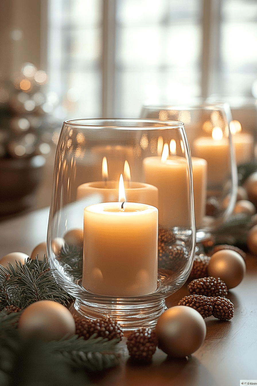 25 Christmas Candle Decor Ideas for a Happy Holiday Setting