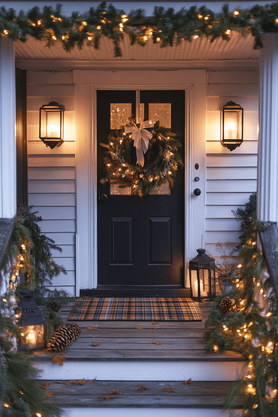25 Christmas Porch Decor Ideas to Bring Joy to Your Entryway