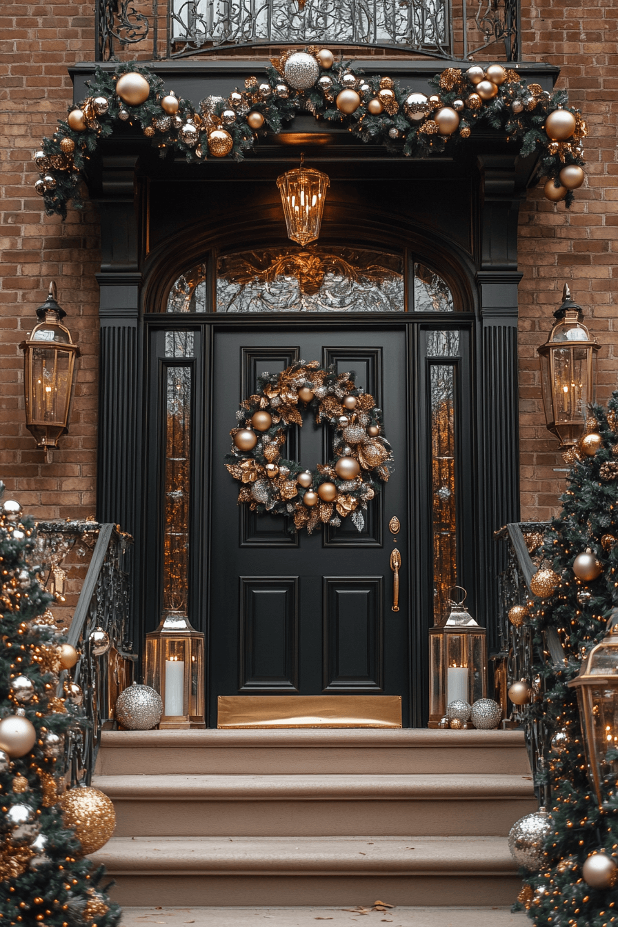 25 Christmas Porch Decor Ideas to Bring Joy to Your Entryway