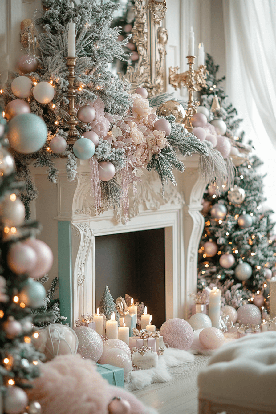 25 Fireplace Christmas Decorations to Inspire a Beautiful Holiday Home