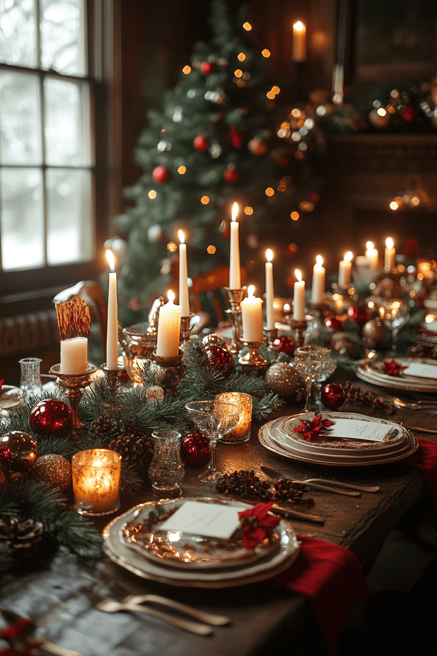 25 Christmas Candle Decor Ideas for a Happy Holiday Setting
