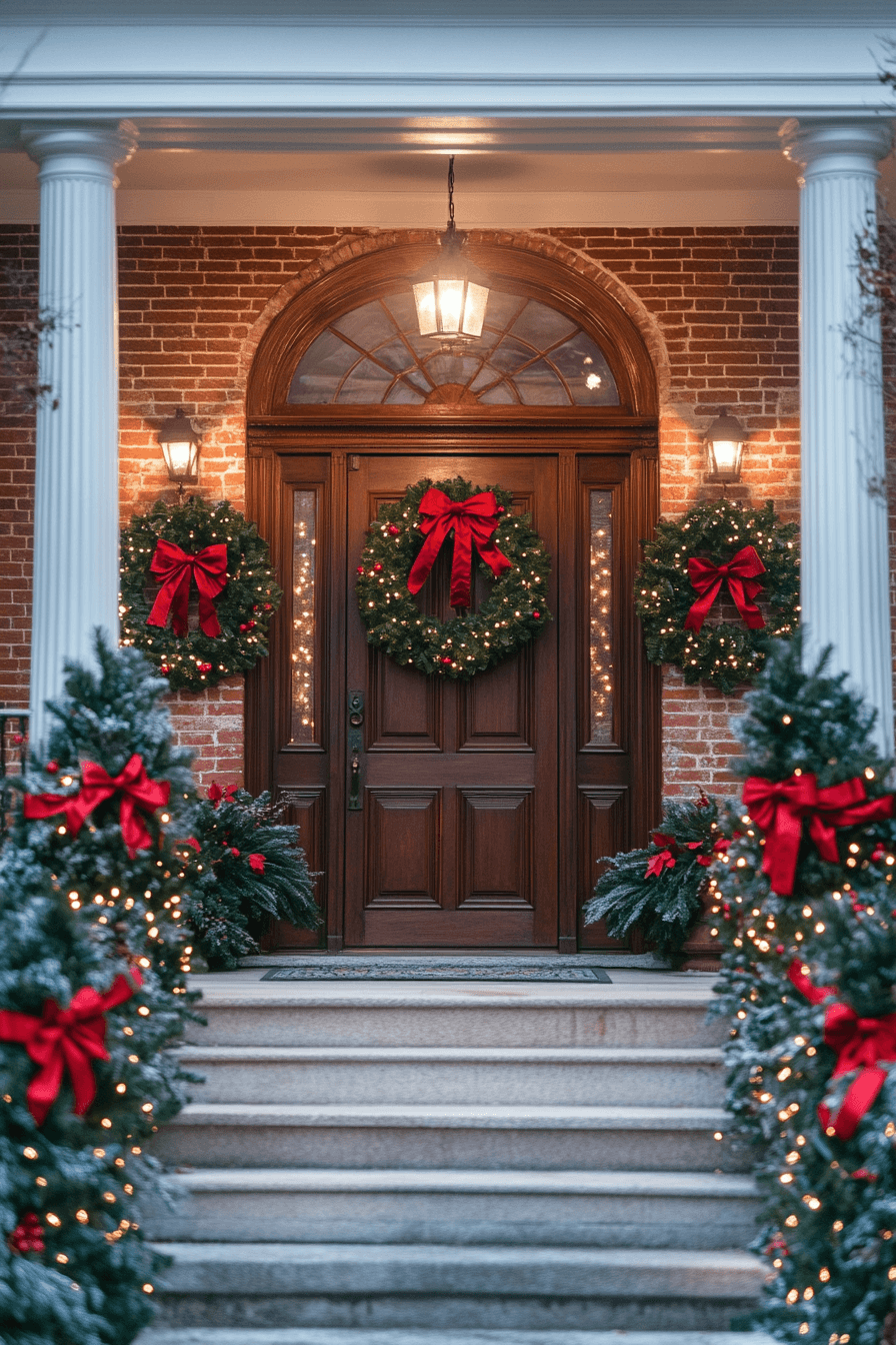 25 Christmas Porch Decor Ideas to Bring Joy to Your Entryway