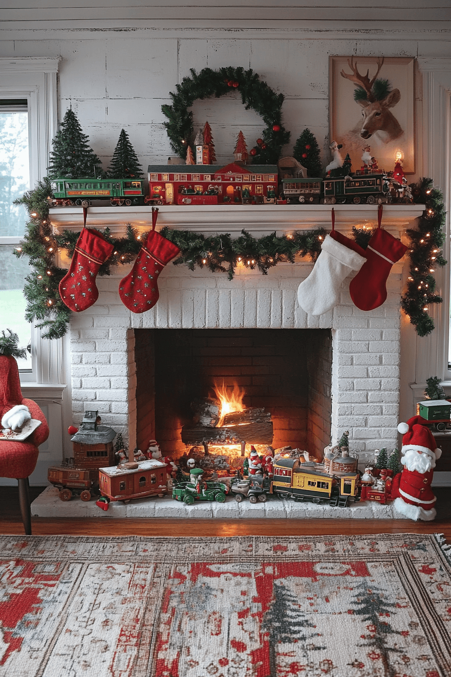 25 Christmas Mantel Decor Ideas to Inspire a Beautiful Winter Setting