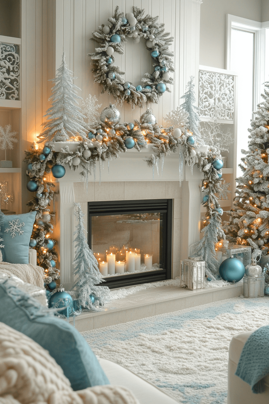 25 Christmas Mantel Decor Ideas to Inspire a Beautiful Winter Setting