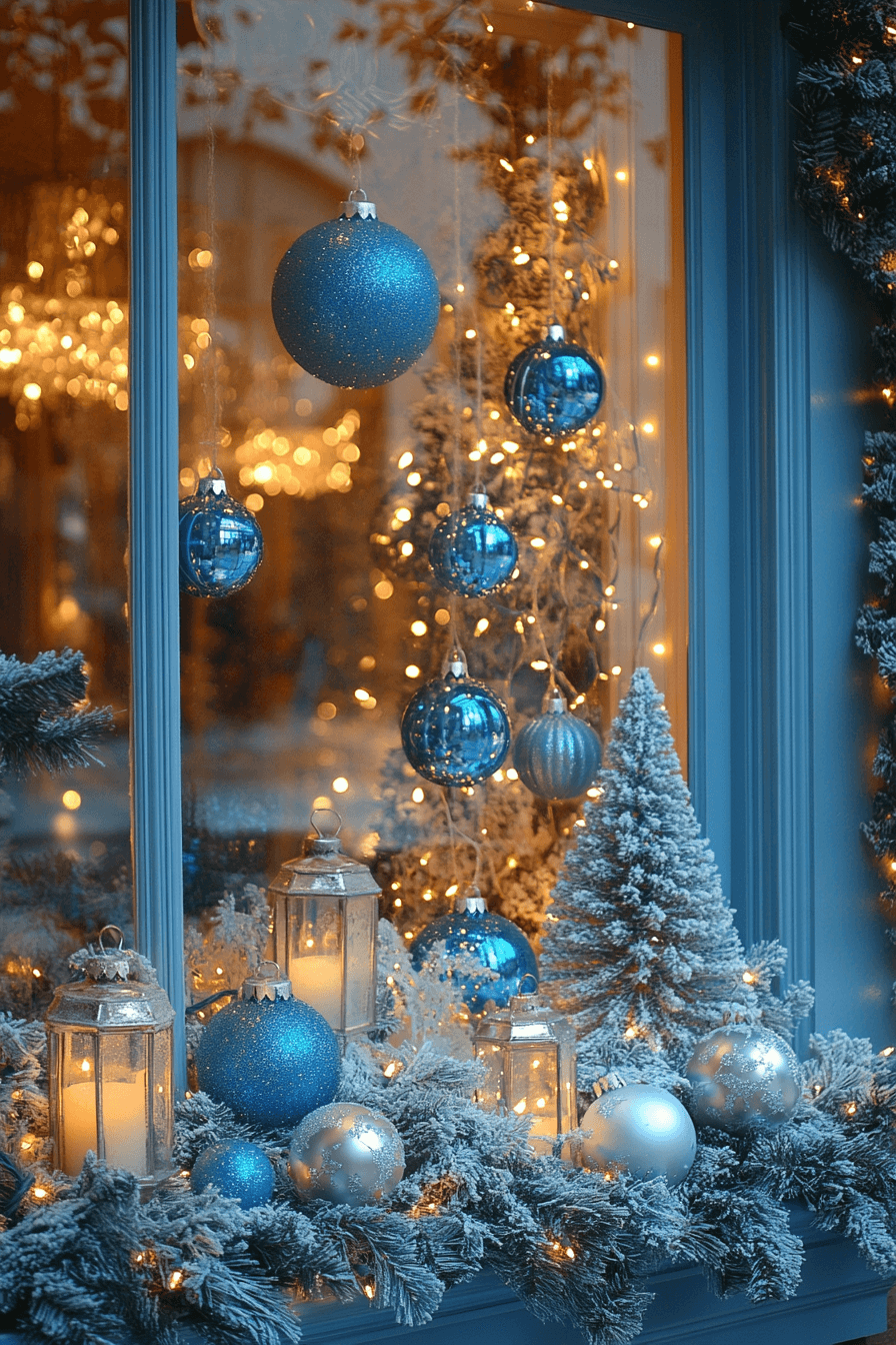 25 Blue Christmas Decor Ideas for a Soft Peaceful Holiday Look