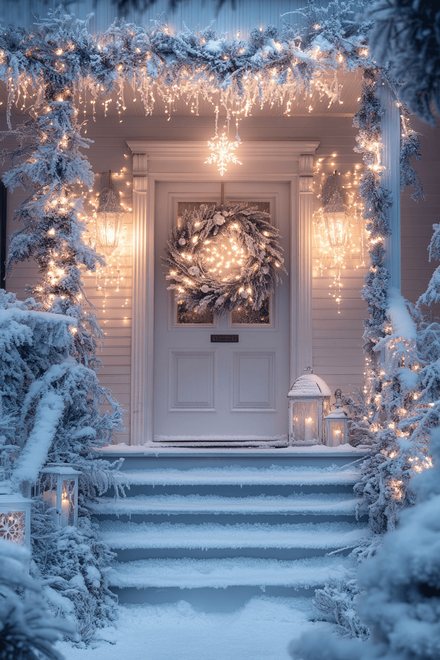 25 Christmas Porch Decor Ideas to Bring Joy to Your Entryway