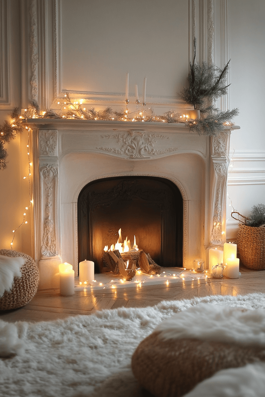 25 Fireplace Christmas Decorations to Inspire a Beautiful Holiday Home