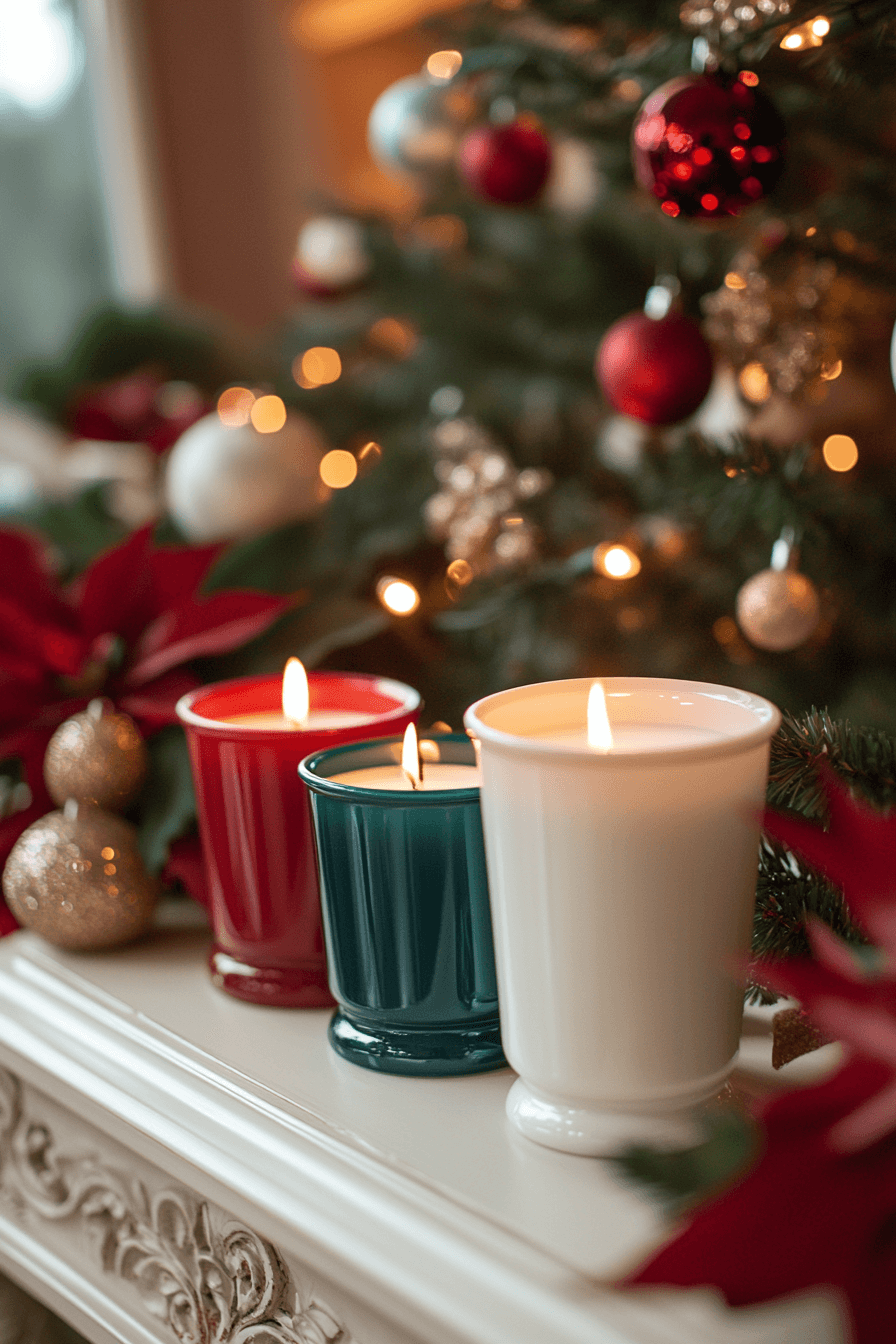 25 Christmas Candle Decor Ideas for a Happy Holiday Setting