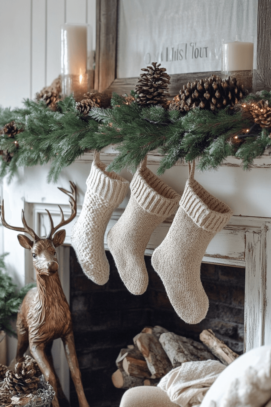 25 Christmas Mantel Decor Ideas to Inspire a Beautiful Winter Setting
